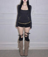 Fluffy Micro Shorts (4colors)