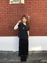 ritten check blouse