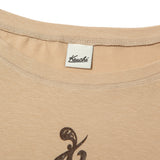 ビューティーシンボル長袖Tシャツ (ベージュ)