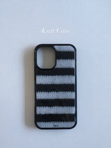Knit Epoxy Silver Case