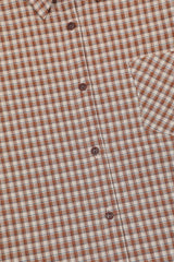 ウィーンチェッカードシャツ [Brown]