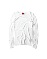 KNIT WHITE LONG SLEEVES