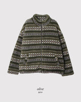 #CR Nordic Boa Fleece Zip-up (3color)
