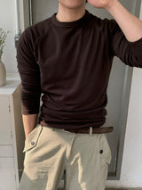 Tension ribbed muscle knitwear