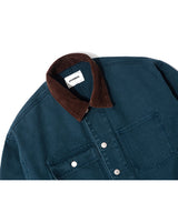RG Washed Work Chore Jacket (Navy)