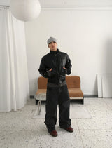 No.1604 high neck leather JK