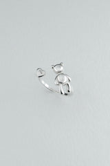 [925Silver] Bear hug ring