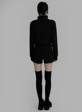[mnem] core comfort zip-up (black)