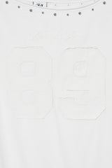 89 リヴェットTシャツ (white)