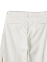M2 WOOL REVERSE TUCK SLACKS