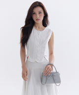 POEM BUTTON VEST_TT6S105IV