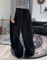 Tice Texture Pintuck Banding Pants