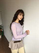 Antique frill sleeveless top (4color)