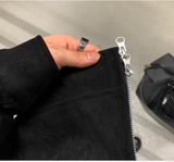 Jayron Biker China Suede Jacket