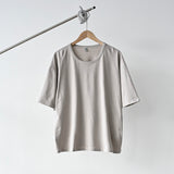 AC モダルUネックショートスリーブTシャツ