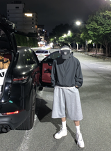 カイパーデイリーポロオーバーフィットライトウェイトフードウィンドブレーカー