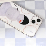 Beanie snowman case (Jell-hard)