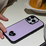 ブラッシュ バイオレット ムード ハート エポキシ バンパー ケース