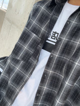 Plaid Loose Check Shirt (No.853)