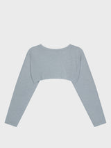 Cotton Cropped Top_Skyblue