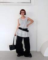 Ange Cotton Long Wide Pants