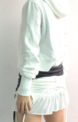 Bitline Curve Hooded Zip-up