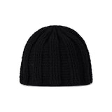 VA Label Crochet Wave Bucket Hat / Black