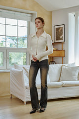  COSMO FUR CARDIGAN / IVORY