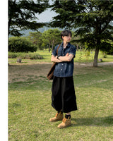 Veluke Belt Cargo Bermuda Pants