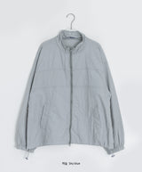 [unisex] ヒダニツーベイストリングウインドブレーカージャンパー