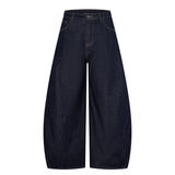 Leni Alphabet Stitch Denim Pants