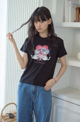26SS★ チェリーベスティクロップ半袖Tシャツ