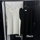 [S/S] クロシェットニットスリーブレス(2color)
