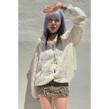 LACE COMBI SHIRT