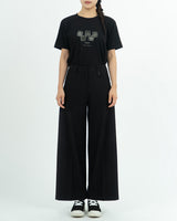 Five Patterns T-Shirt - BLACK(UNISEX)