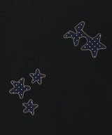 COZY STAR APPLIQUE SS TEE BLACK(CV2GMFT515A)