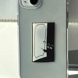 Surprise-Door Gap meowCat Phone Case