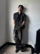 Zen Cropped Check Shirt