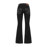 Jam Stone Bootcut Pants [Black]