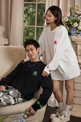 クローバーエンブロイダリー長袖Tシャツ