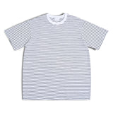 レイヤードストライプショートスリーブTシャツ (4 Colors)