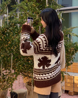 Bev Nordic Knit Cardigan