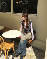 OOTJ vintage fade banding pants