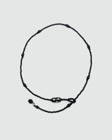 Dot necklace (black)