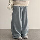 Movin Elastic Spandex Straight Wide Banded Waist Pants