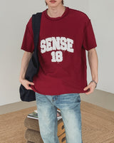 Cento Patch Lettering Short Sleeve T-shirt