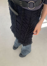 LACE PURE MIDI SKIRT (2color)