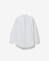 Oxpord drop tie shirts [white]
