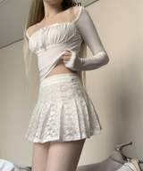 Conini Ballet Core Lace Skirt