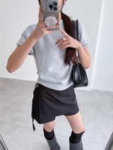 pale half knit (3color)